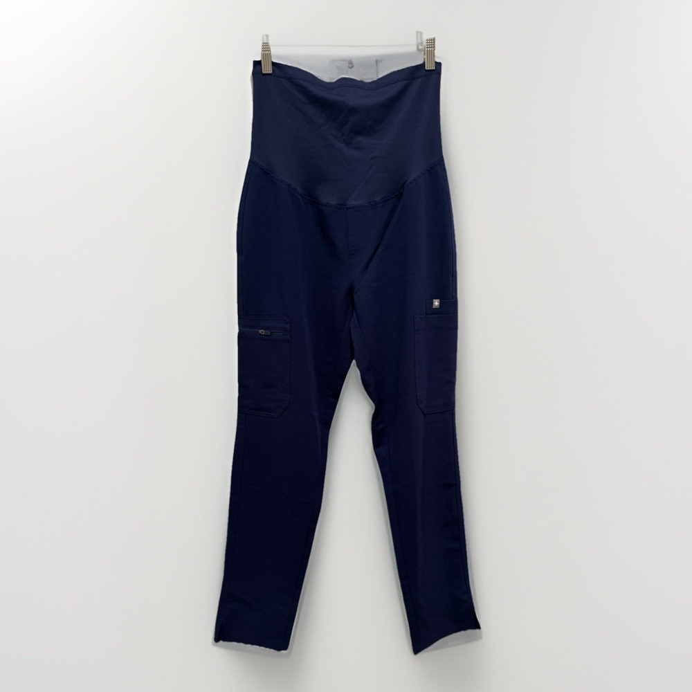 Figs Navy Blue Track Pants